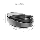 Conjunto De Banheiro 4 Peças Dispenser Porta Escova Crippa Tr