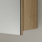 Conjunto De Banheiro 90cm X 145cm Nature Carvalho/ Branco