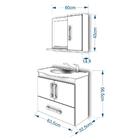 Conjunto De Banheiro Atenas Branco