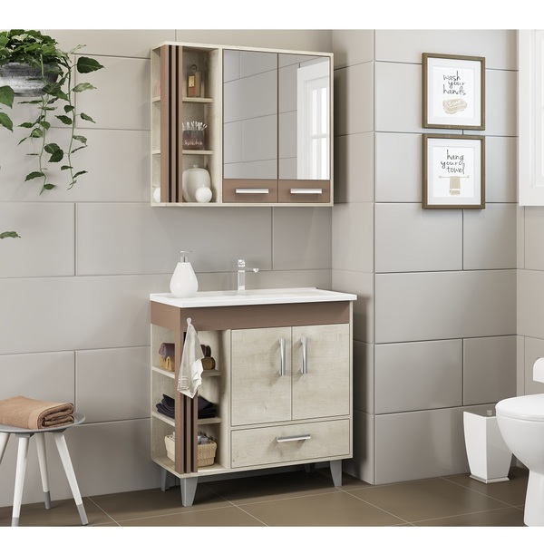 Conjunto De Banheiro Authentic Jb-800 Conect/snow Jaeli