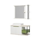 Conjunto De Banheiro Berton Batuto 1,00cm Atenna/verde/br