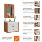 Conjunto De Banheiro Berton Lancy 0,80cm