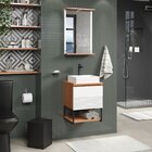 Conjunto De Banheiro Berton Orion 0,40cm Cinamomo/br