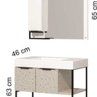 Conjunto De Banheiro Chicago 80cm