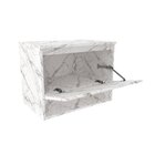 Conjunto De Banheiro Com Gabinete Porta Basculante 60cm E Esp