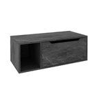 Conjunto De Banheiro Com Gabinete Suspenso 1 Gaveta, Espelhei