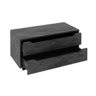 Conjunto De Banheiro Com Gabinete Suspenso 1 Gaveta, Espelhei