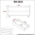 Conjunto De Banheiro Com Gabinete Suspenso 1 Gaveta, Espelhei