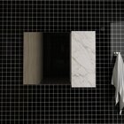 Conjunto De Banheiro Com Gabinete Suspenso 60cm E Espelheira