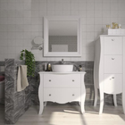 Conjunto de Banheiro Completo Classe 3 Peças Branco Artemobili