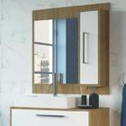 Conjunto De Banheiro Completo Grécia Balcão Painel Cuba Kit T