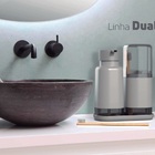 Conjunto De Banheiro Dual Porta Escova Pasta E Sabonete - Ou