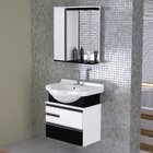 Conjunto De Banheiro Gabinete Suspenso 3 Gavetas Com Espelhei