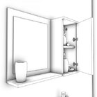 Conjunto De Banheiro Grécia Café E Branco