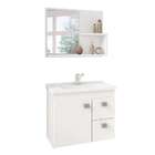 Conjunto De Banheiro Hortencia Branco