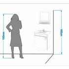 Conjunto De Banheiro Iris Amêndoa E Off White