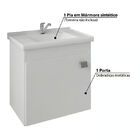 Conjunto De Banheiro Iris Branco