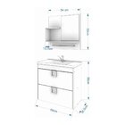 Conjunto De Banheiro Lirio Branco