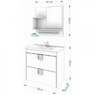 Conjunto De Banheiro Lirio Branco