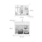 Conjunto De Banheiro Lotus Café E Off White