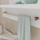 Conjunto De Banheiro Tulipa Amêndoa E Off White