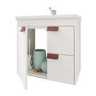 Conjunto De Banheiro Tulipa Branco