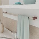 Conjunto De Banheiro Tulipa Branco