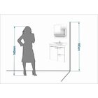 Conjunto De Banheiro Tulipa Café E Off White