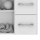 Conjunto De Banheiro Vix Café E Branco