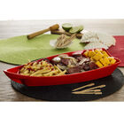 Conjunto De Barca Sushi 600ml 6 Peças Roxo Em Polipropileno L