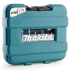 Conjunto De Brocas E Brocas Mistas 30 Peças Makita D-47204