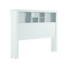 Conjunto De Cabeceira Com Mesa Lateral Parma Branco Nature