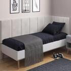 Conjunto De Cabeceira Solteiro Laura Proteção Lateral  Sued B