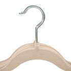 Conjunto De Cabides De Veludo Bege 8pcs - Oikos Bege U