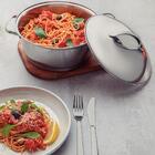 Conjunto De Caçarolas Allegra Inox 3 Peças Fundo Triplo 18, 2