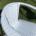 Conjunto De Cadeiras Área Externa Fibra Sintética Mar Branco