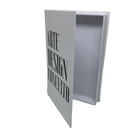 Conjunto De Caixas Livros Decorativos Preto E Branco Da Famíl