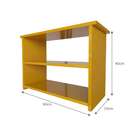 Conjunto De Cama Infantil Com Estante, Prateleira E Nichos En