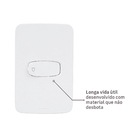 Conjunto de Campainha 10A 220V Branco Gracia Alumbra
