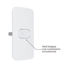 Conjunto de Campainha 10A 220V Branco Gracia Alumbra