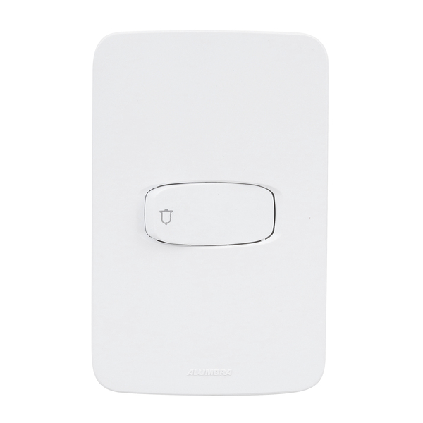 Conjunto de Campainha 10A 220V Branco Gracia Alumbra