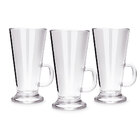 Conjunto De Canecas 3 Peças Para Café/cap 300 Ml Em Vidro 27,