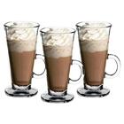 Conjunto De Canecas 3 Peças Para Café/cap 300 Ml Em Vidro 27,