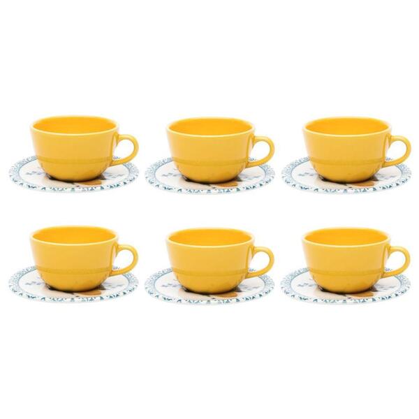 Conjunto De Chá Com 12 Peças Unni Siciliano 092960 - Oxford