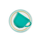 Conjunto De Chá Estampa Donna Louros 180ml 6 Unidade - Biona