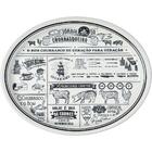 Conjunto De Churrasco Oxford Jornal Do Churrasqueiro 6 Peças