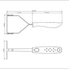 Conjunto De Colher Para Servir E Amassador Esmagador Tramonti