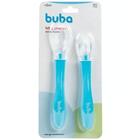 Conjunto De Colheres Em Silicone  Azul