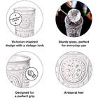 Conjunto De Copo Água Romantic Bormioli Rocco 300ml 6 Peças