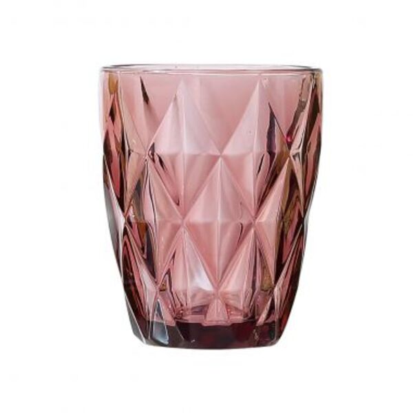 Conjunto De Copos De Vidro Marsala  6 Pcs 8cm X 10cm  256ml